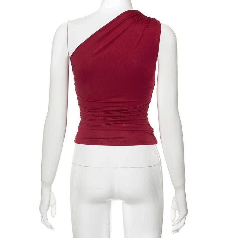 The Sienna One-Shoulder Tank from the Lavishly Me Edit at Lavishly Me