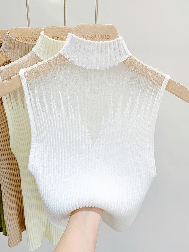 The Metro Mesh Knit Top from the After Dark at Lavishly Me