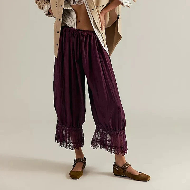 The Boheme Lace Lantern Pants from the Soft & Sophisticated at Lavishly Me