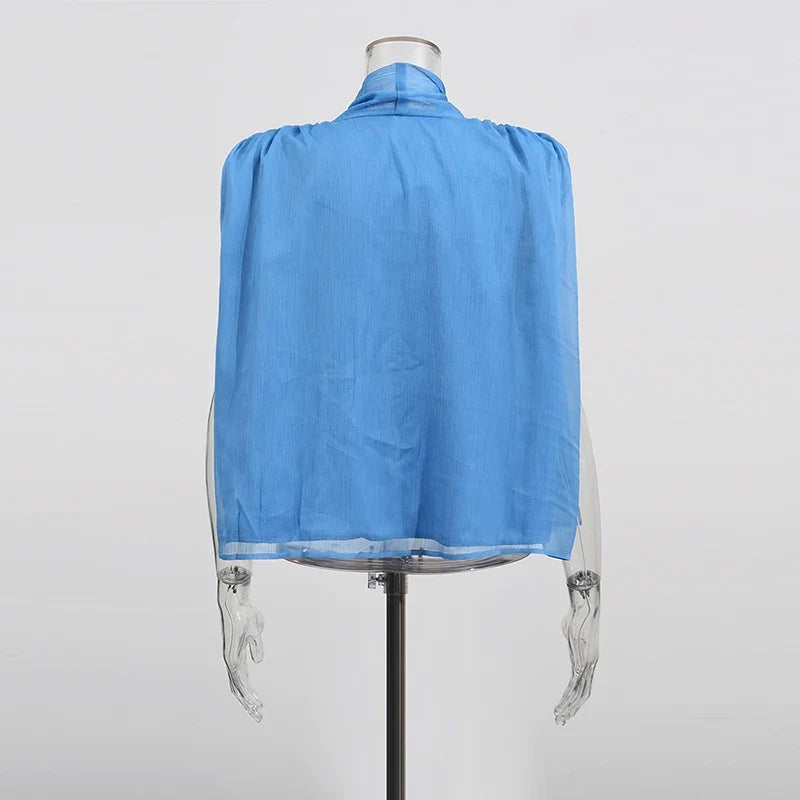 The Lucienne Lace-Up Blouse from the Soft & Sophisticated at Lavishly Me