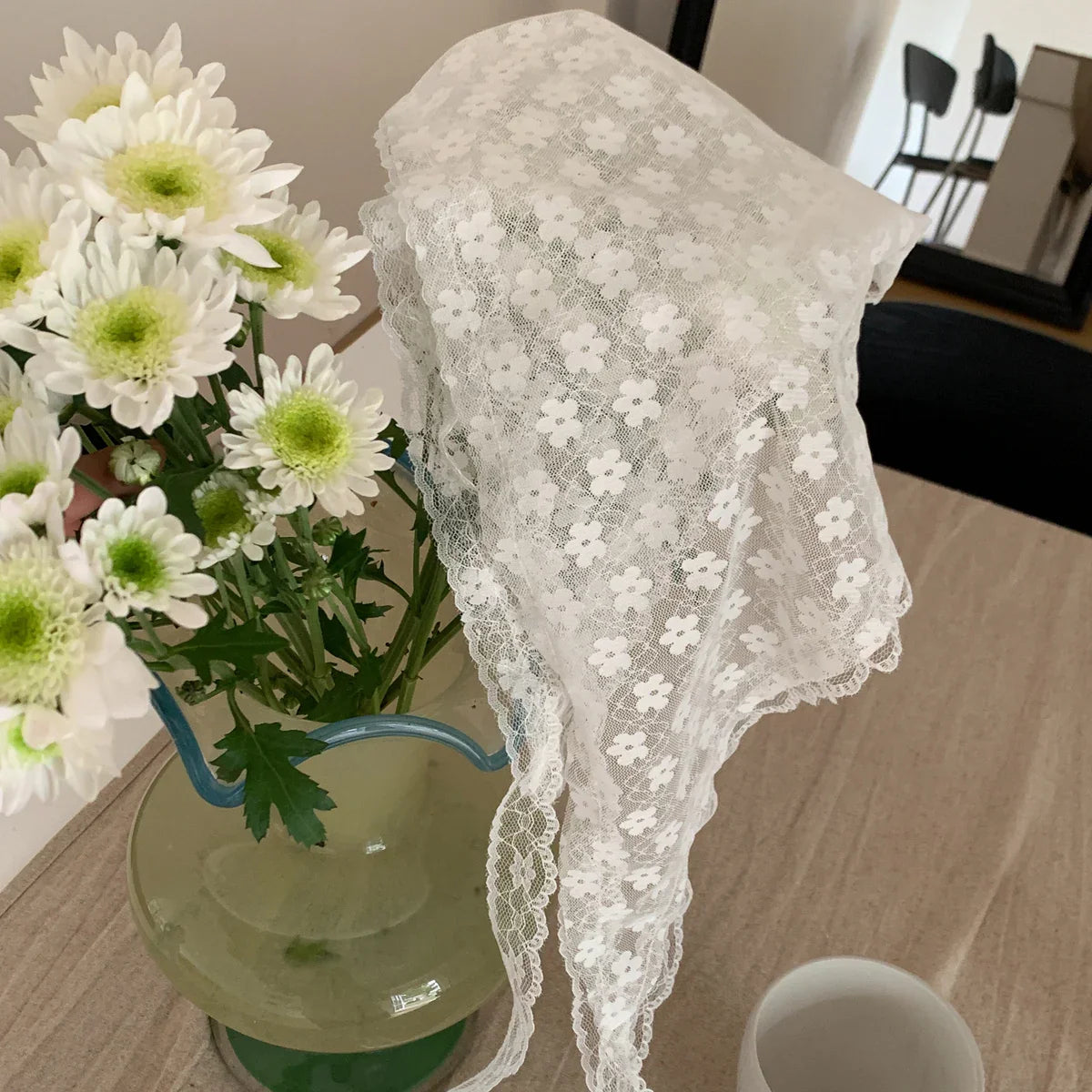 The Fleur Lace Scarf