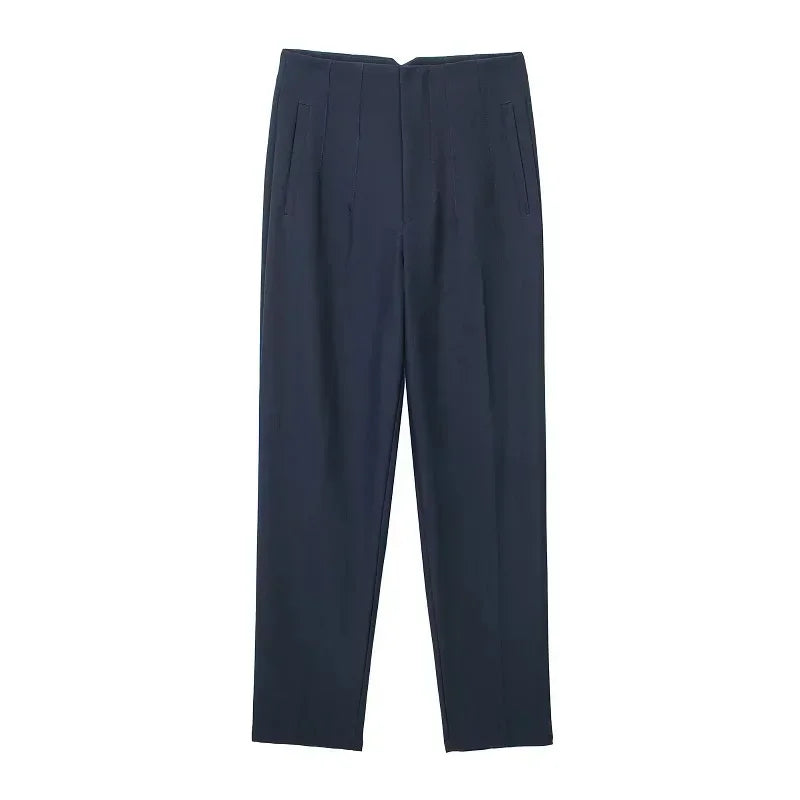 The Sutton High-Waist Cropped Trousers from the Boss Energy at Lavishly Me