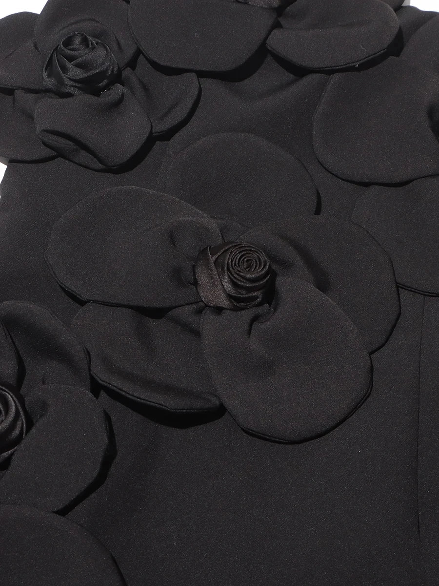 The Dominique Lace-Up Dress