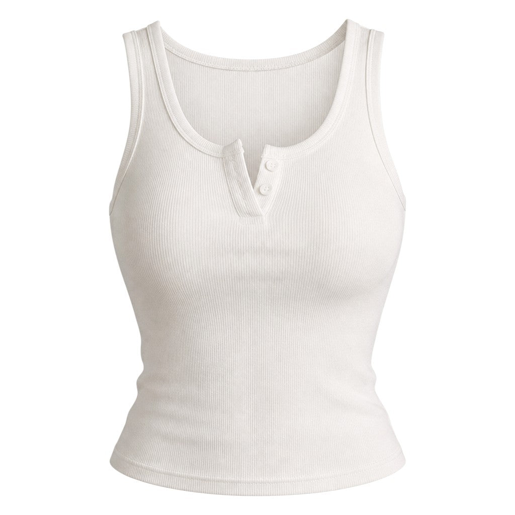 The Harper Ribbed Button Tank from the Lavishly Me Edit at Lavishly Me