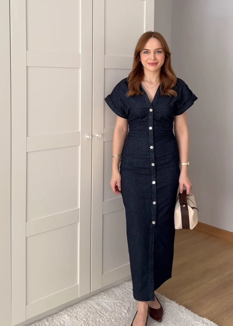 The Studio 1975 Denim Midi Dress