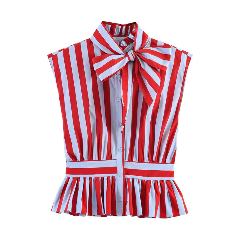 The Monaco Bow Blouse