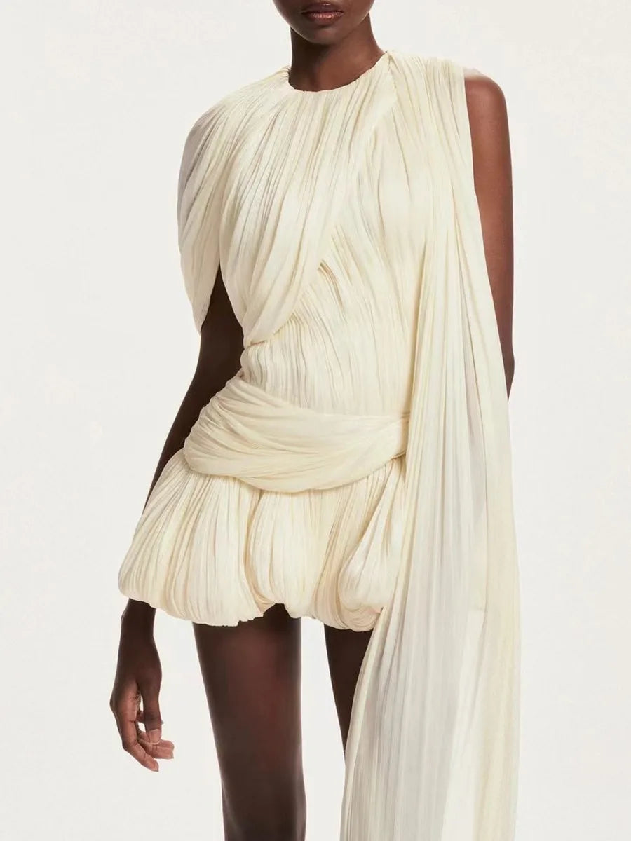 The Noir Veil Mini Dress from the After Dark at Lavishly Me