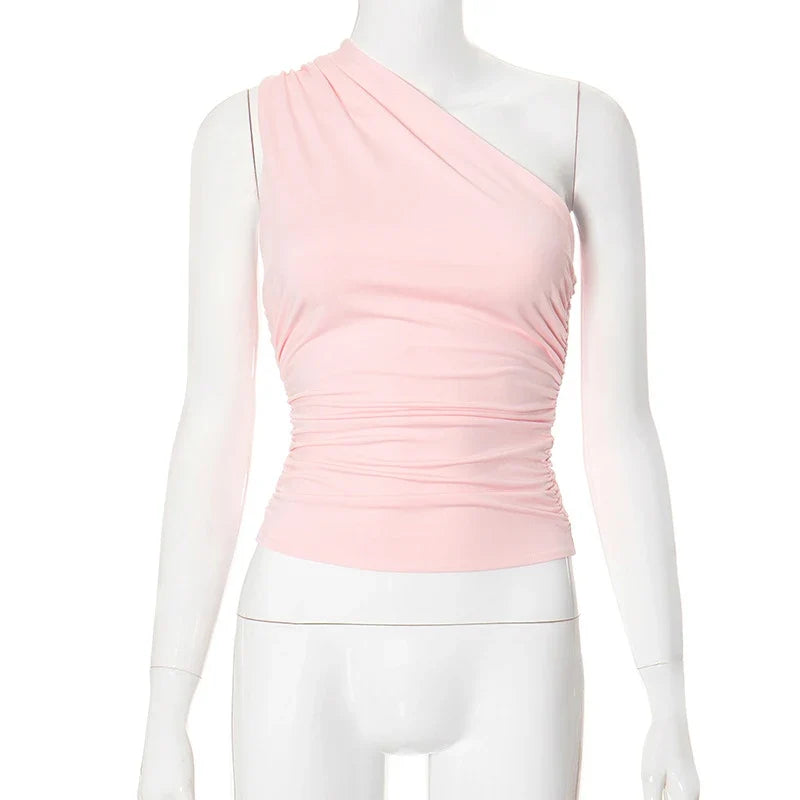 The Sienna One-Shoulder Tank from the Lavishly Me Edit at Lavishly Me