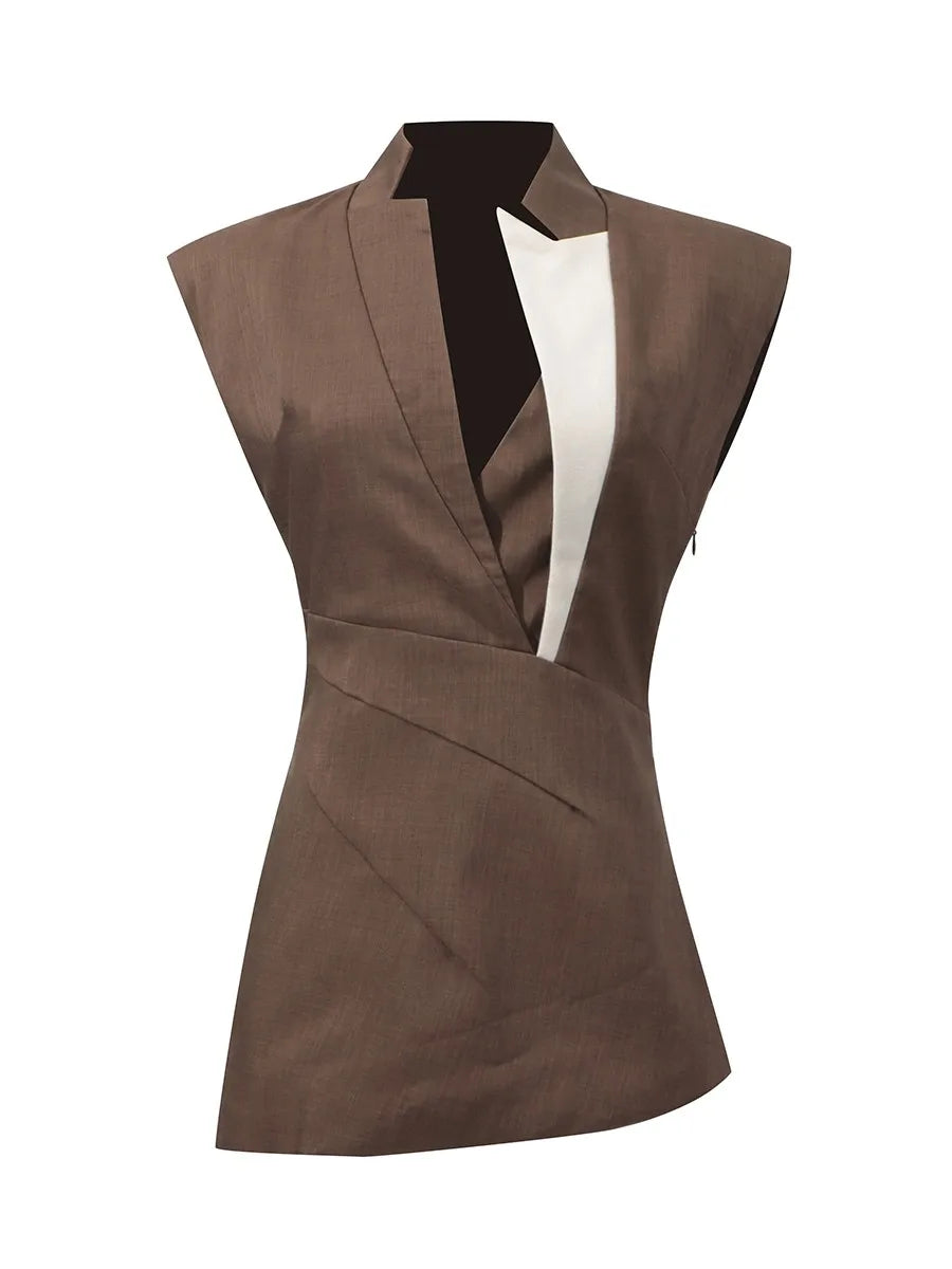 The Avant Colorblock Sculpted Vest from the Lavishly Me Edit at Lavishly Me