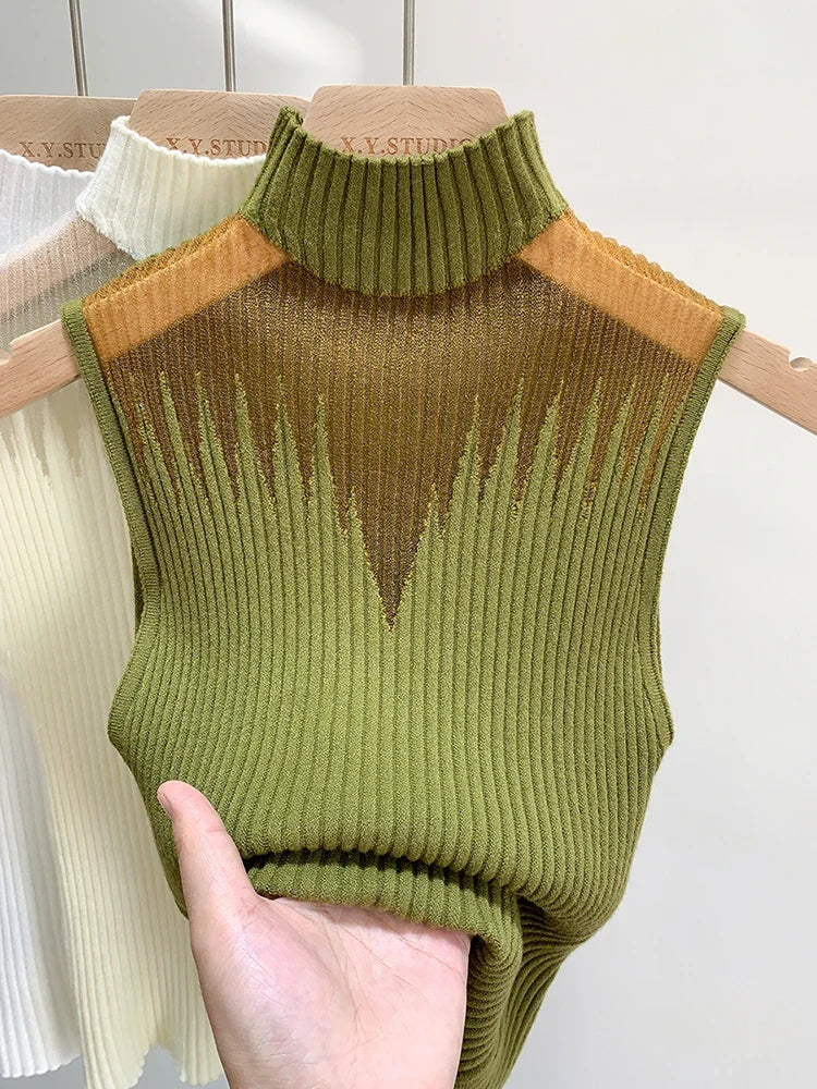 The Metro Mesh Knit Top from the After Dark at Lavishly Me