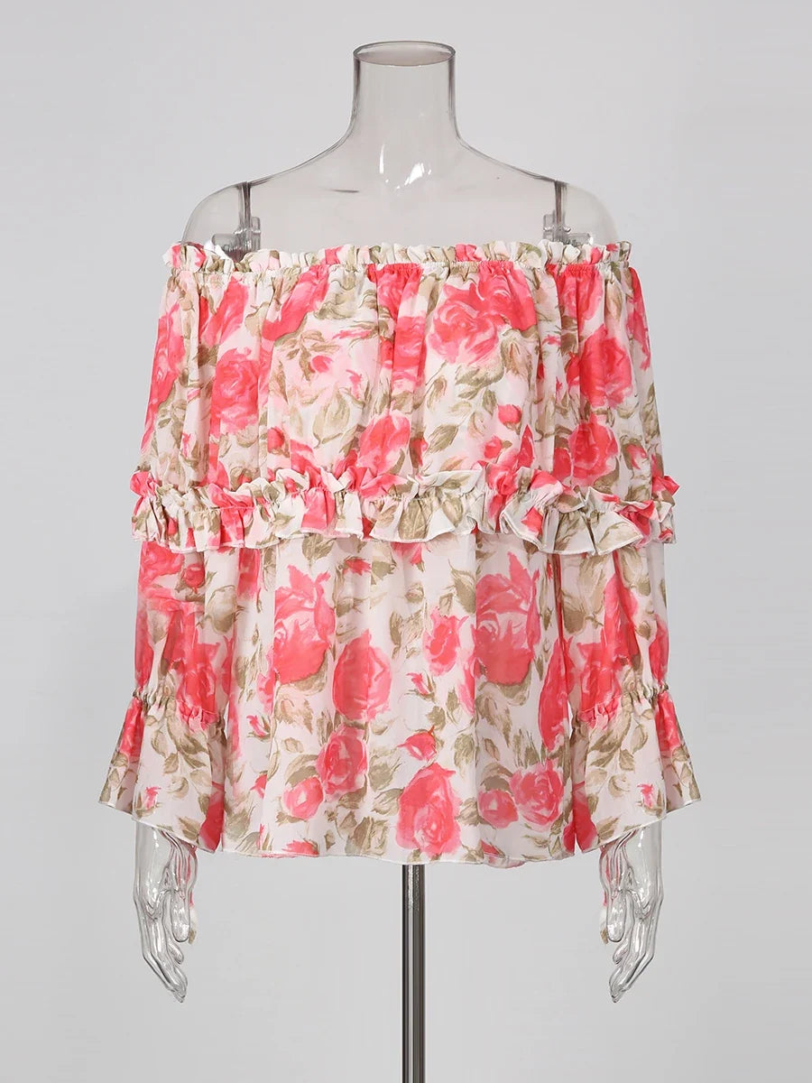 The Valencia Tiered Ruffle Blouse from the Soft & Sophisticated at Lavishly Me