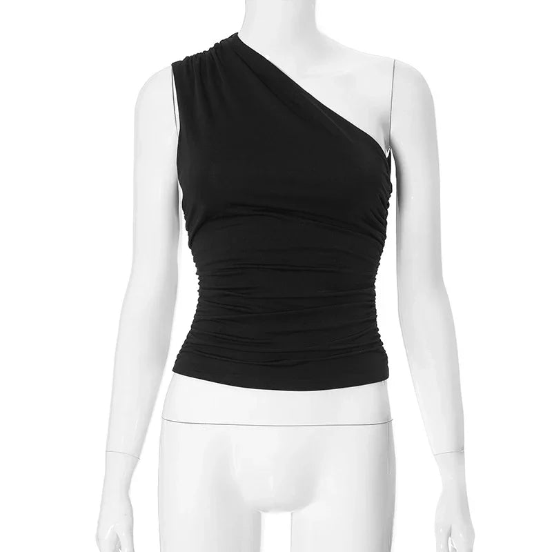 The Sienna One-Shoulder Tank from the Lavishly Me Edit at Lavishly Me