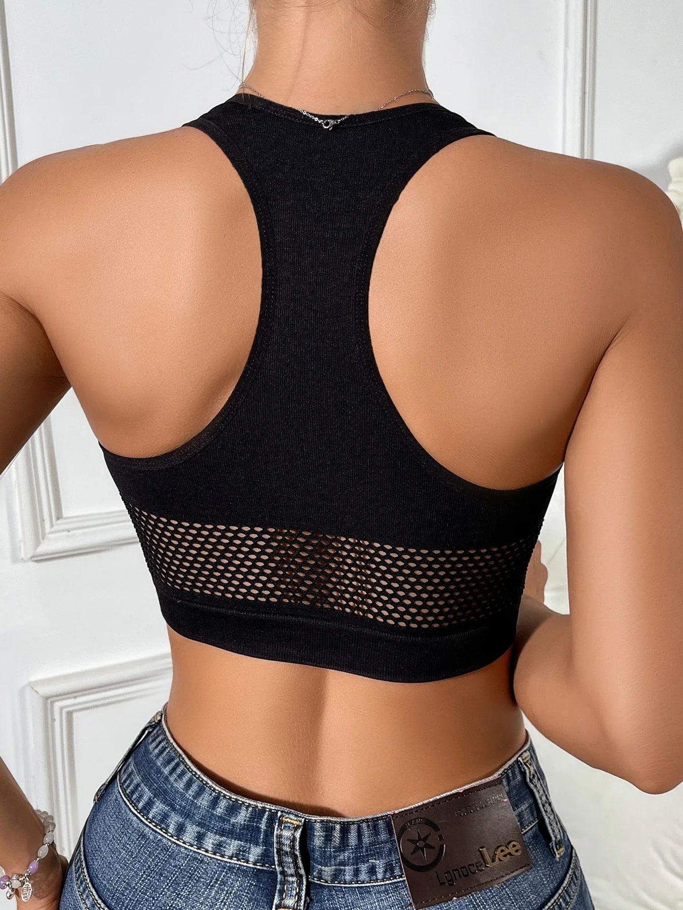 The Noir Fishnet Crop Top from the Lavishly Me Edit at Lavishly Me