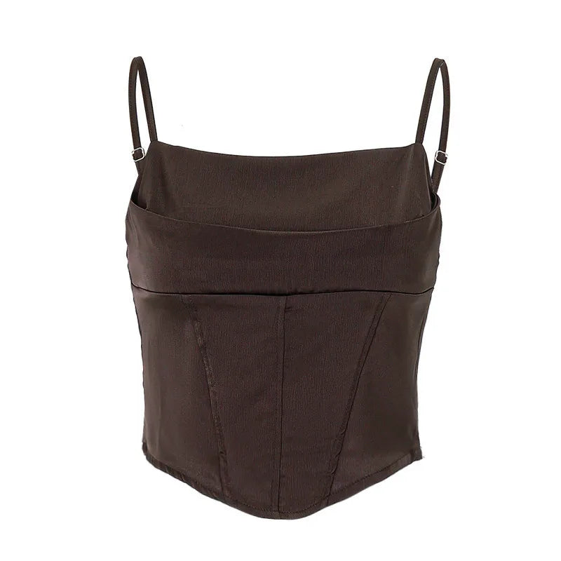 The Valencia Lace-Up Crop Top from the Soft & Sophisticated at Lavishly Me