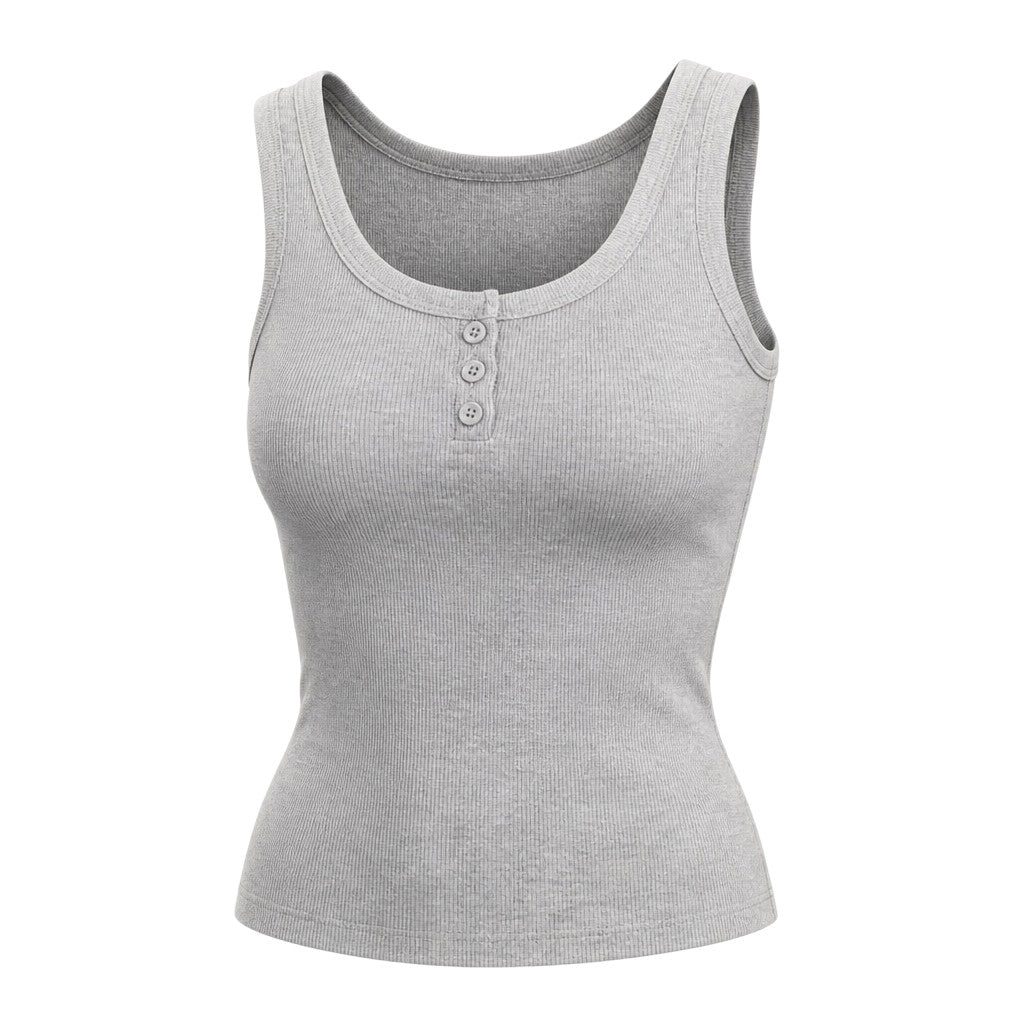 The Harper Ribbed Button Tank from the Lavishly Me Edit at Lavishly Me