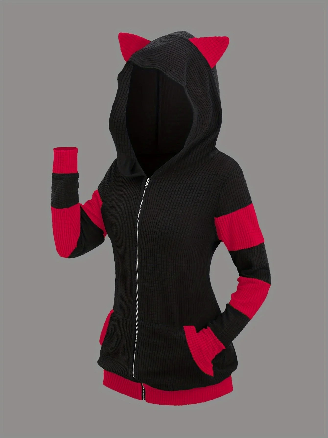 The Aspen Colorblock Ear Hoodie from the Lavishly Me Edit at Lavishly Me