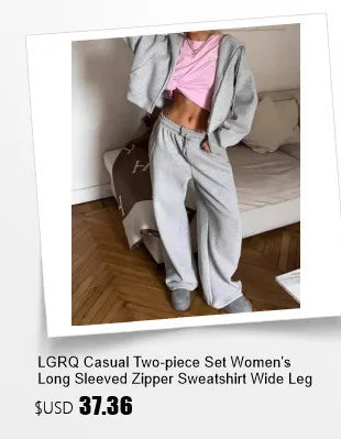 LGRQ Women's Clothing 2026 Summer New Casual Strapless Vest Long Cardigan Wide-Leg Pants Three-Piece Set