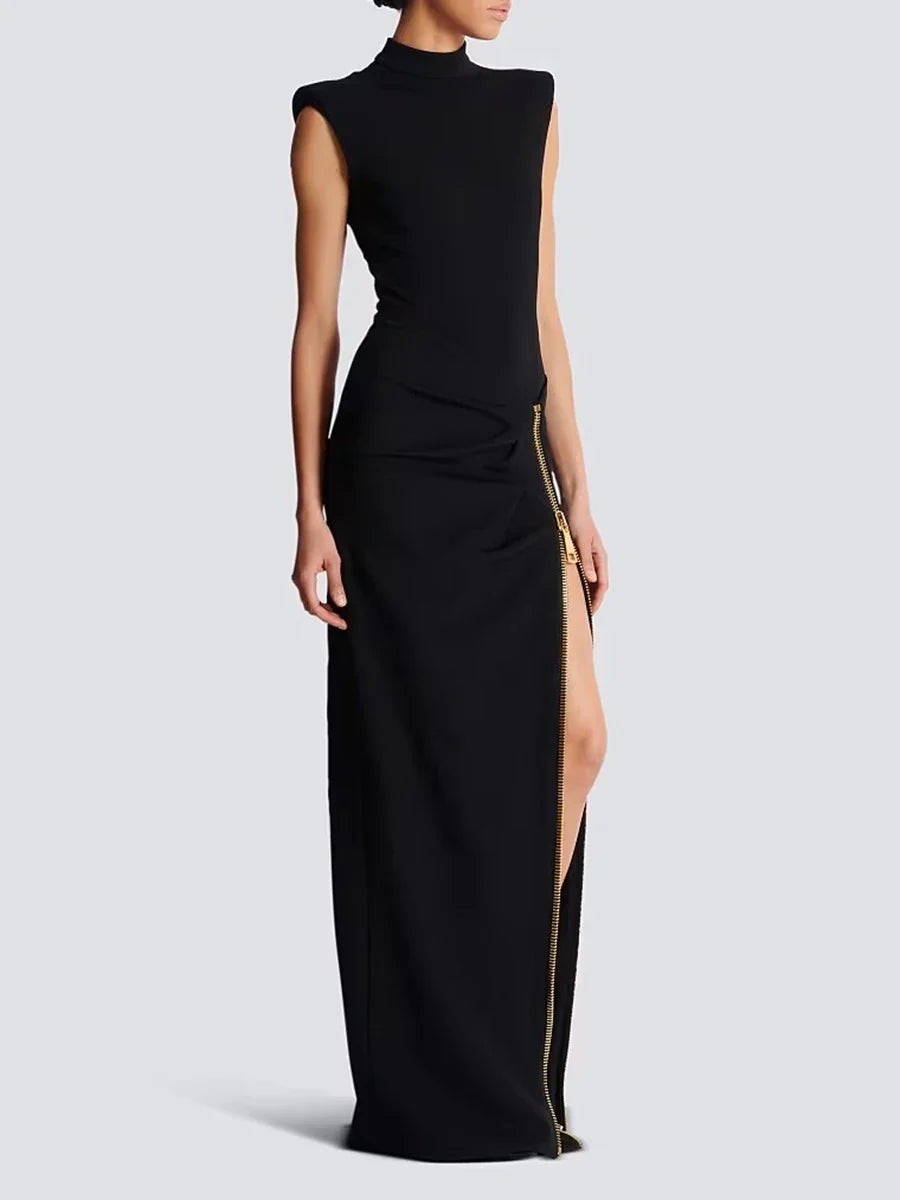 The Marais Sculpted Zip Dress from the Lavishly Me Edit at Lavishly Me