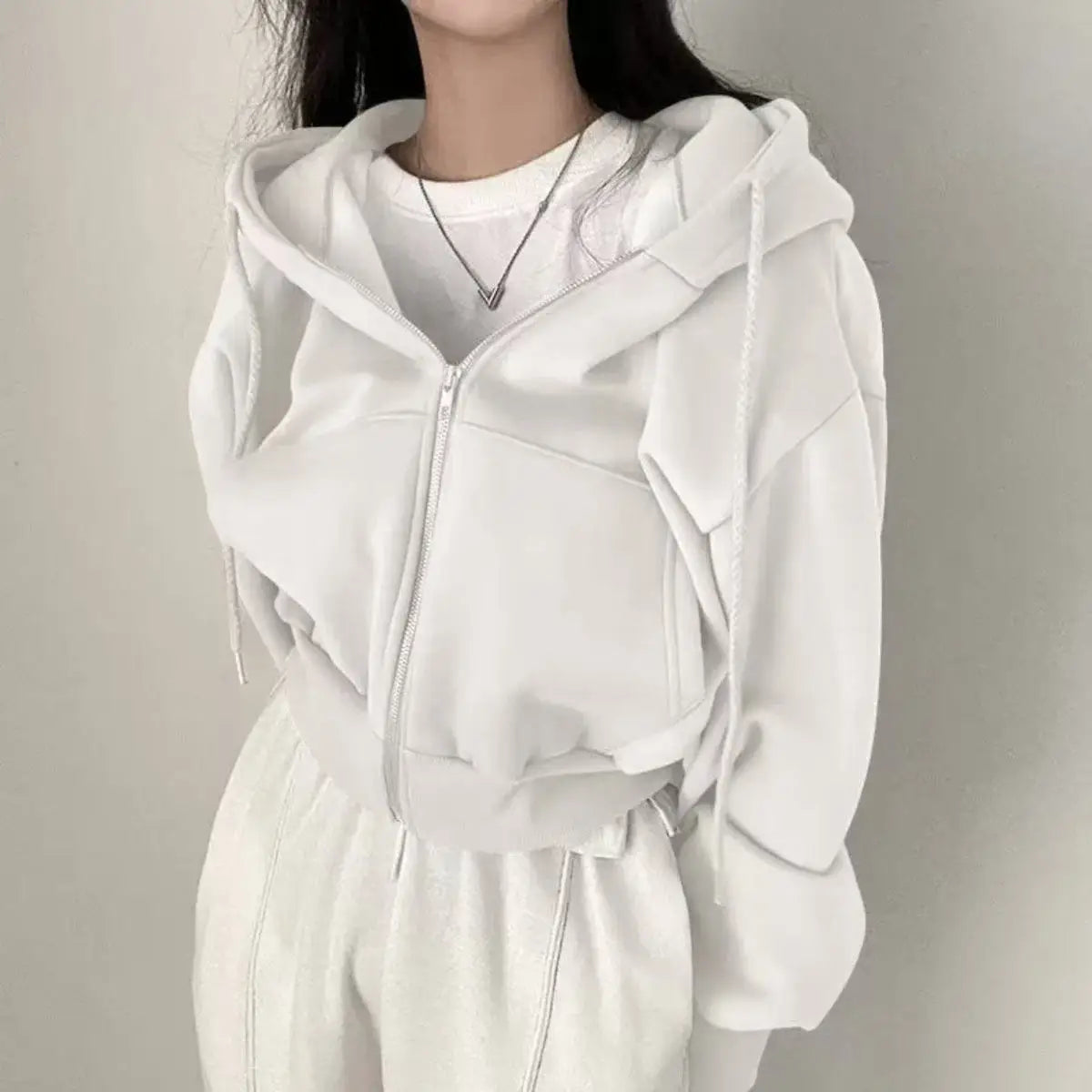 The Seoul Fleece-Lined Zip Hoodie from the Lavishly Me Edit at Lavishly Me