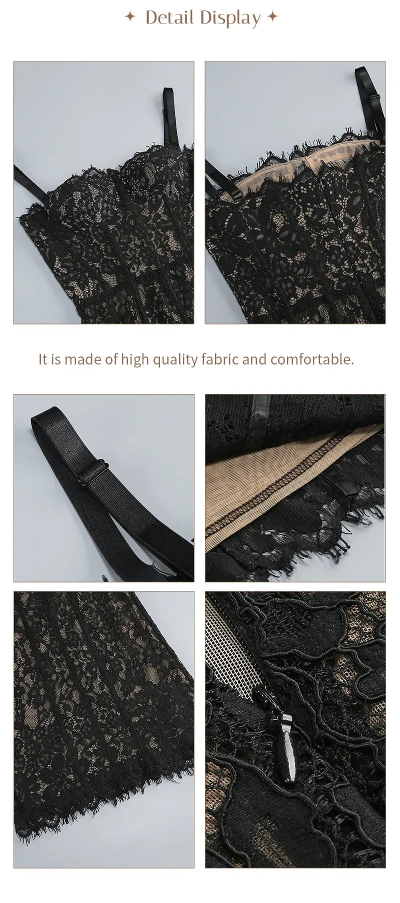 The Midnight Lace Gown from the Celebration Edit at Lavishly Me