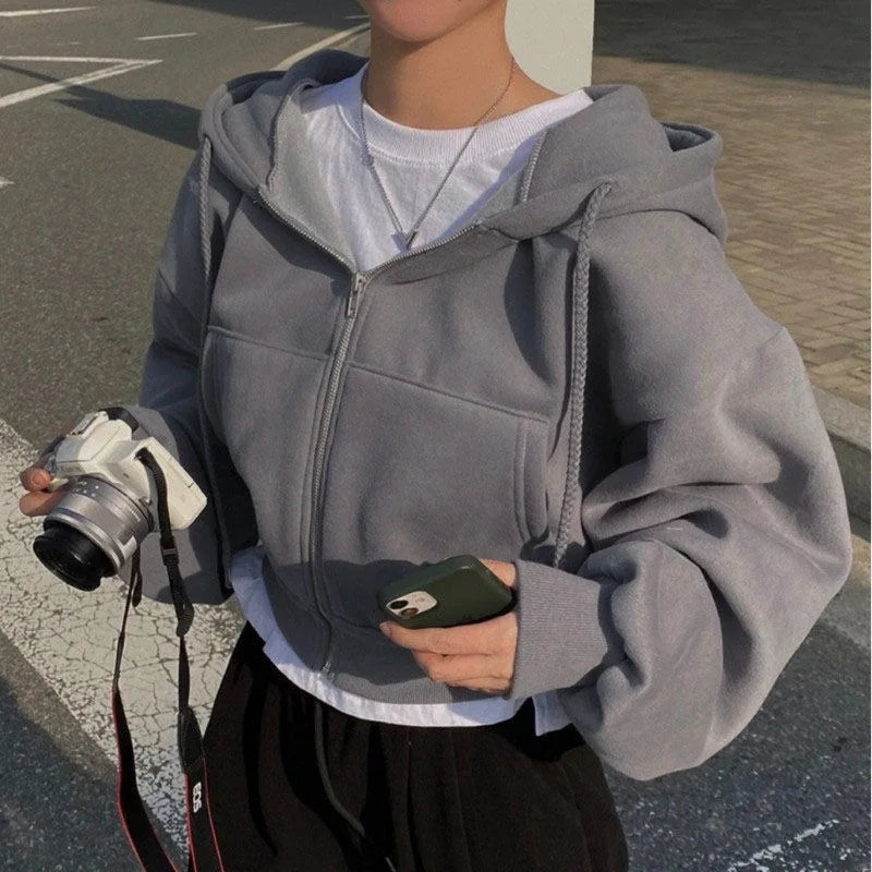 The Seoul Fleece-Lined Zip Hoodie from the Lavishly Me Edit at Lavishly Me