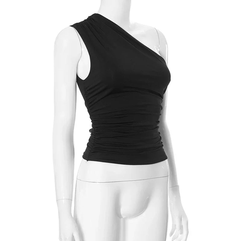 The Sienna One-Shoulder Tank from the Lavishly Me Edit at Lavishly Me