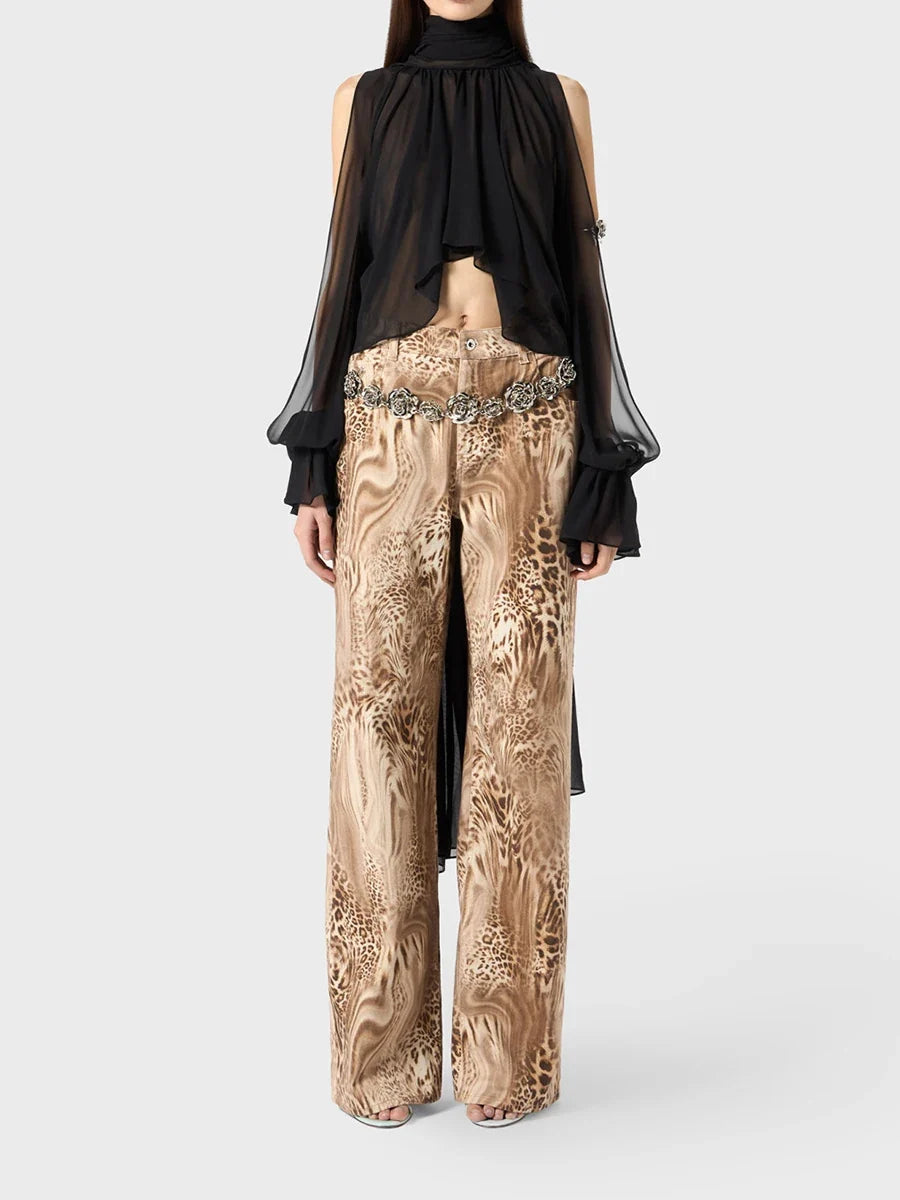 The Sable Minimalist Off-Shoulder Blouse from the After Dark at Lavishly Me