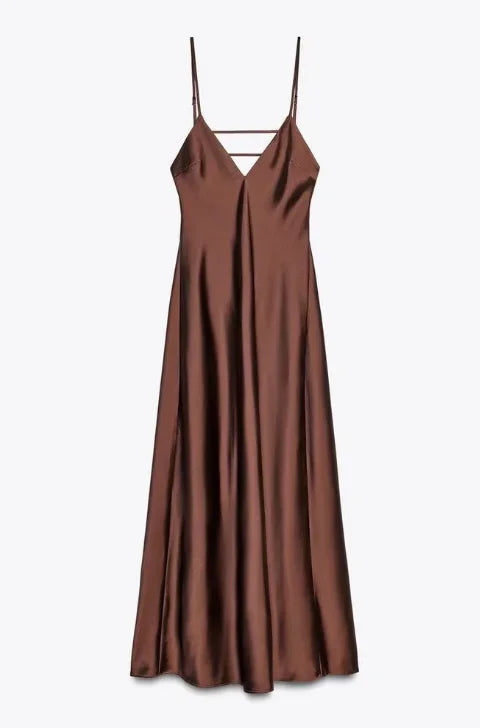 The Seraphine One-Shoulder Satin Maxi Dress from the Lavishly Me Edit at Lavishly Me