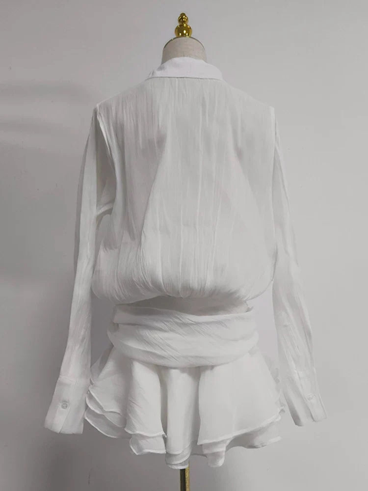 The Kensington Ruffle Dress from the Soft & Sophisticated at Lavishly Me