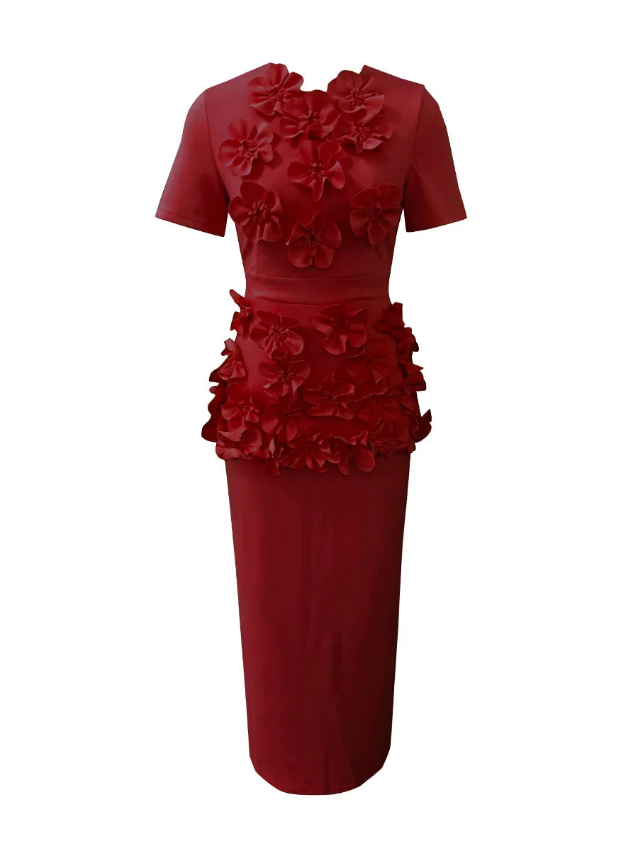 The Florentine Appliqué Skirt Set from the Everyday Luxe at Lavishly Me
