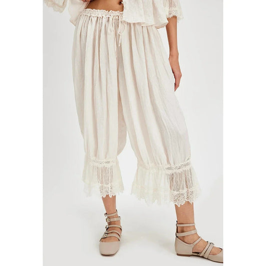 The Boheme Lace Lantern Pants from the Soft & Sophisticated at Lavishly Me