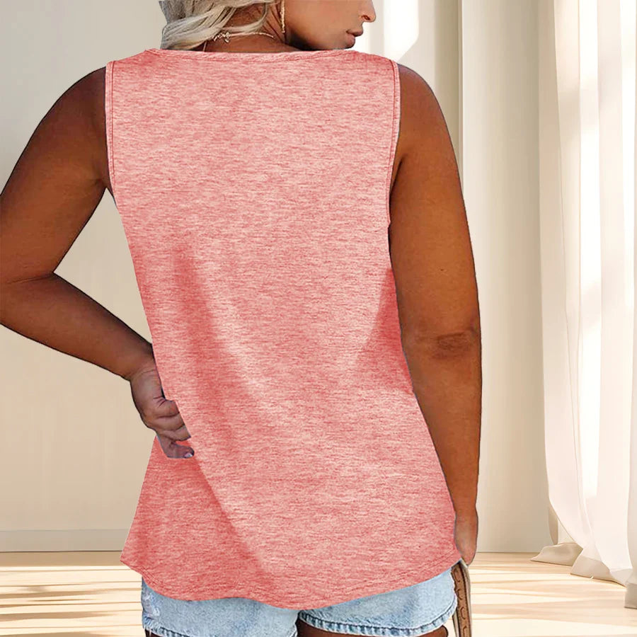 The Haven Button-Detail Tank