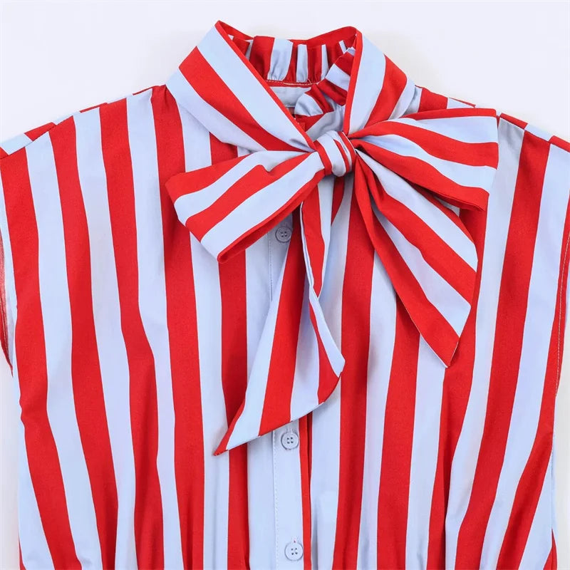 The Monaco Bow Blouse