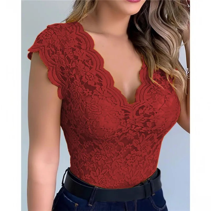 The Sweet Lace Camisole from the Soft & Sophisticated at Lavishly Me