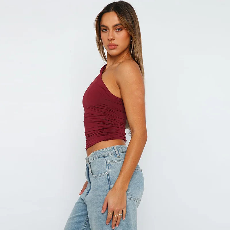 The Sienna One-Shoulder Tank from the Lavishly Me Edit at Lavishly Me