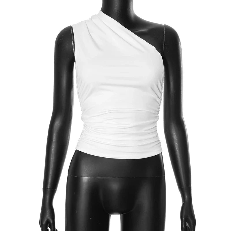 The Sienna One-Shoulder Tank from the Lavishly Me Edit at Lavishly Me