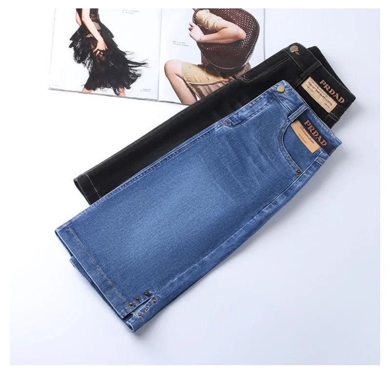 The Soho Split Denim Skirt from the Lavishly Me Edit at Lavishly Me