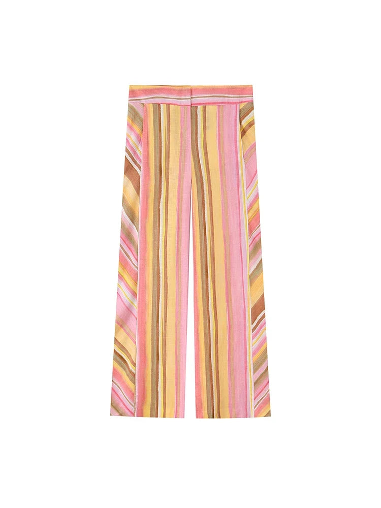 The Prism Stripe Wide-Leg Pants from the Lavishly Me Edit at Lavishly Me