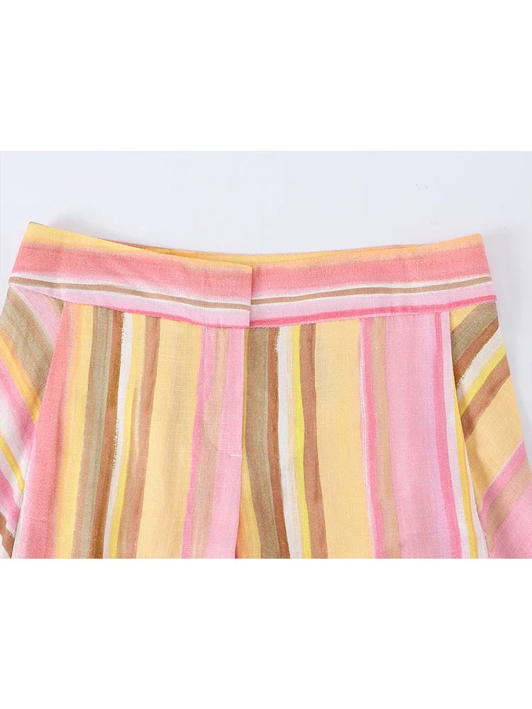 The Prism Stripe Wide-Leg Pants from the Lavishly Me Edit at Lavishly Me