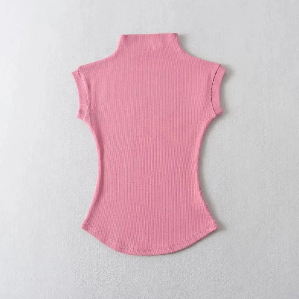 The Sloane Sleeveless Turtleneck