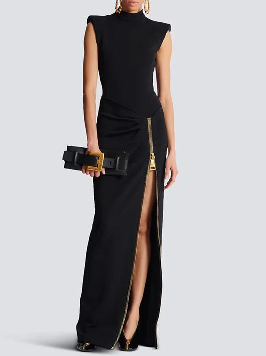 The Marais Sculpted Zip Dress from the Lavishly Me Edit at Lavishly Me