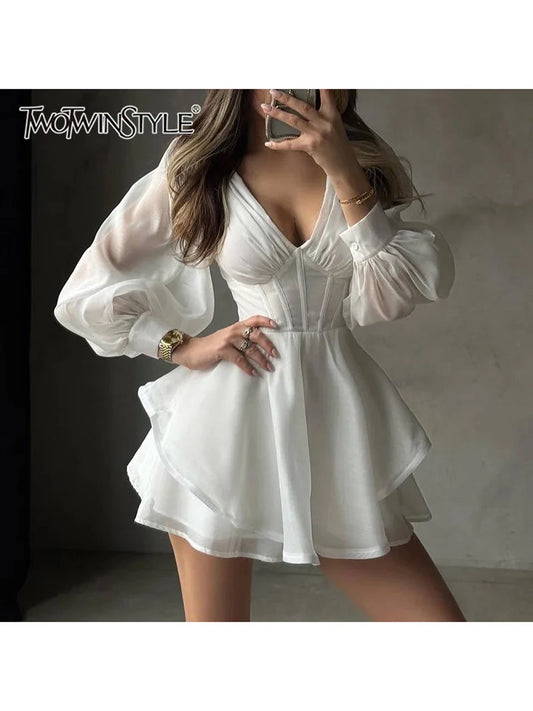The Valencia Deep-V Dress from the Lavishly Me Edit at Lavishly Me