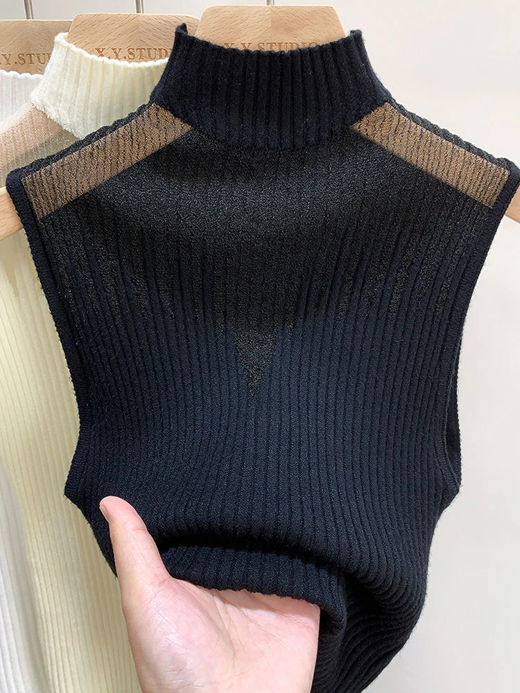 The Metro Mesh Knit Top from the After Dark at Lavishly Me