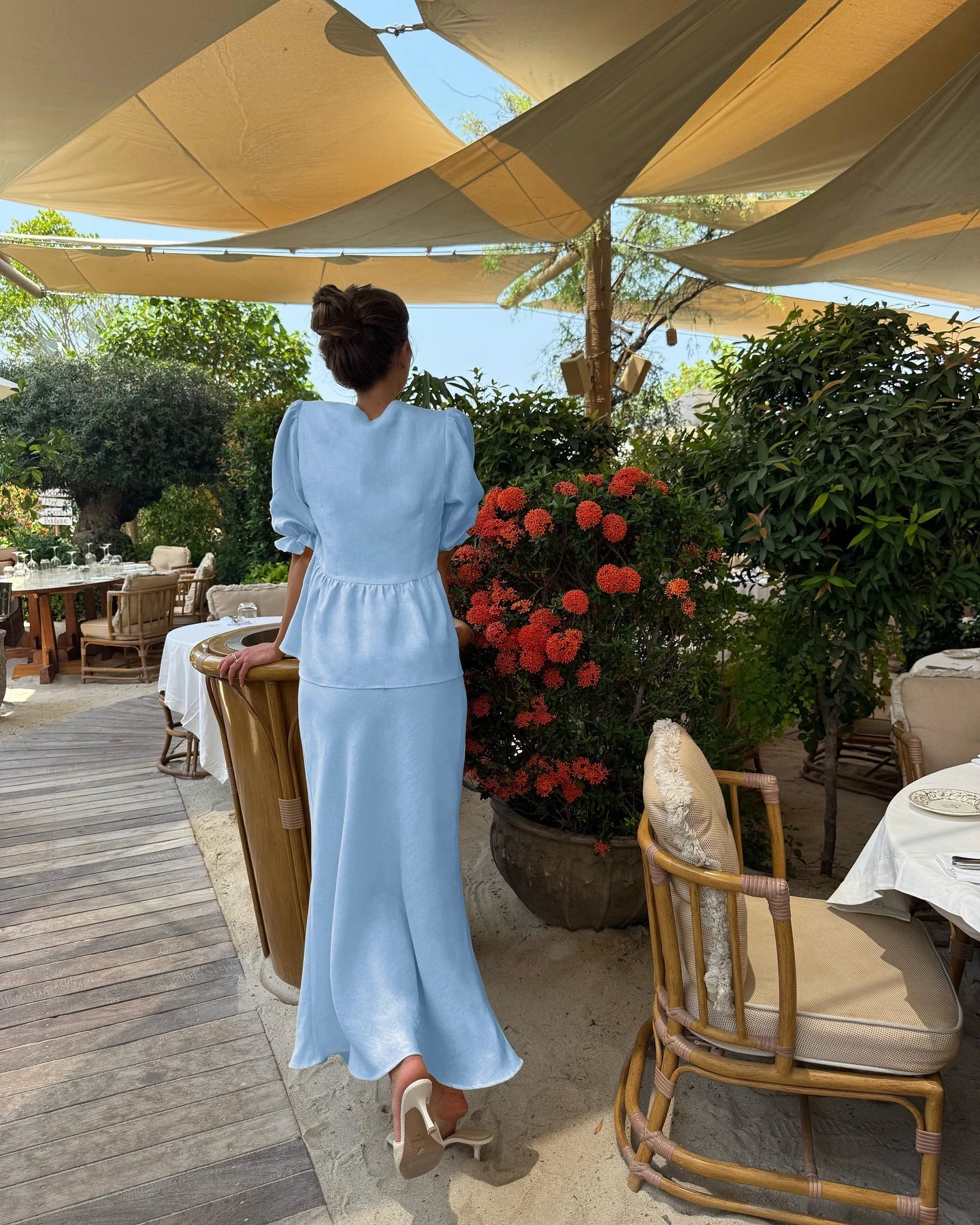 The Savannah Cotton Skirt Set from the Everyday Luxe at Lavishly Me