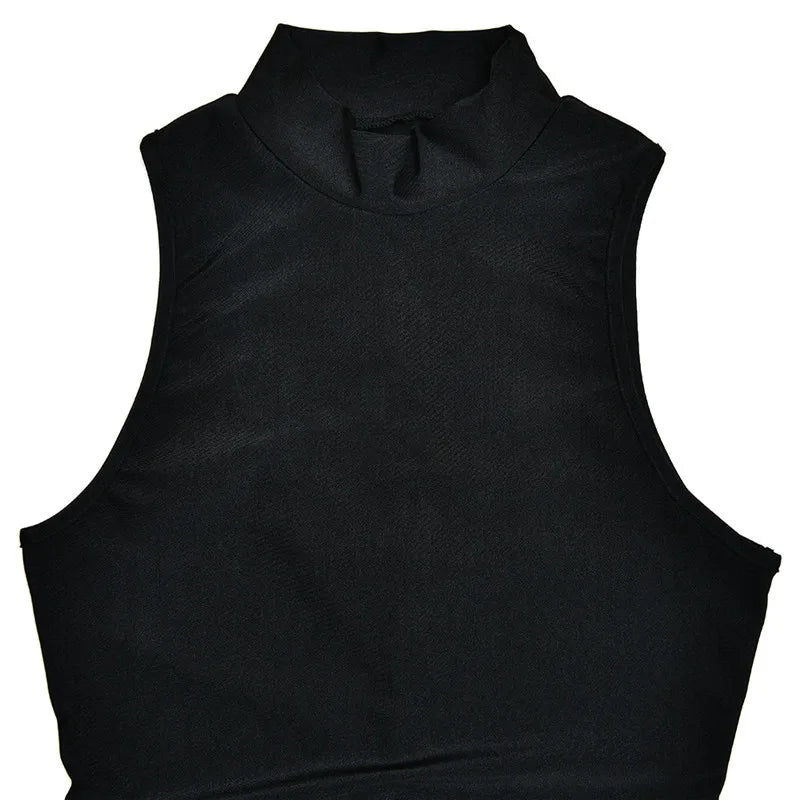 The Sloane Ruched Turtleneck Mini from the After Dark at Lavishly Me