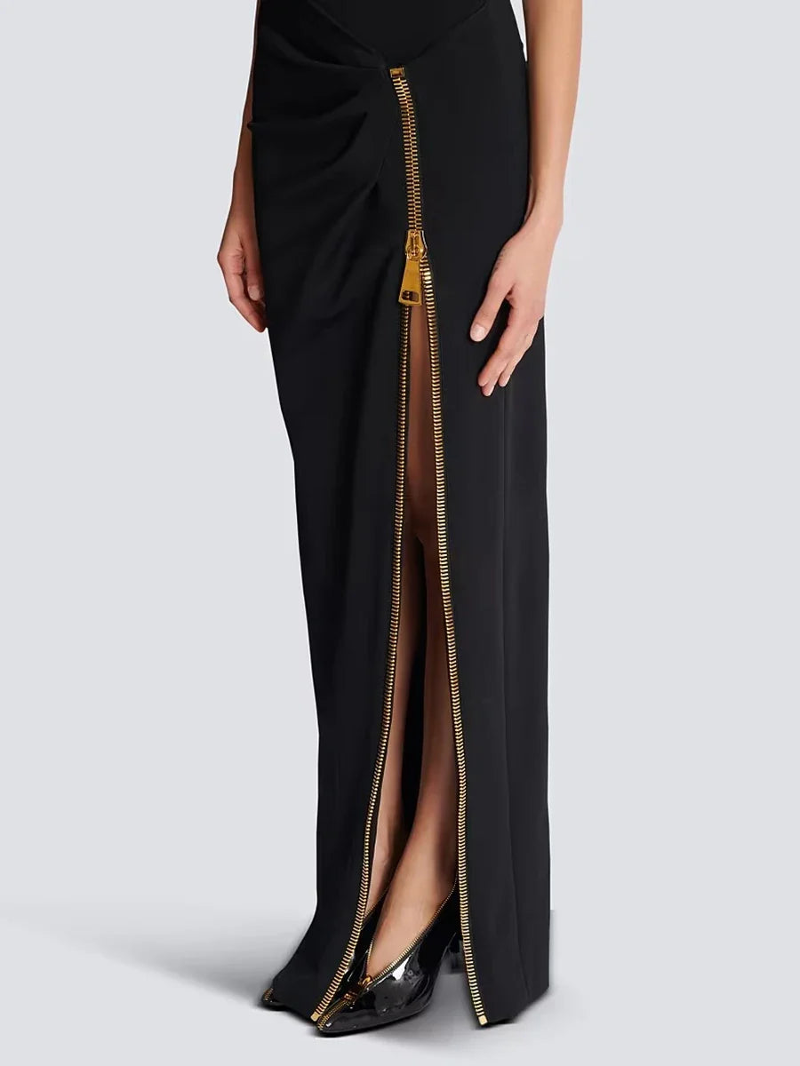 The Marais Sculpted Zip Dress from the Lavishly Me Edit at Lavishly Me