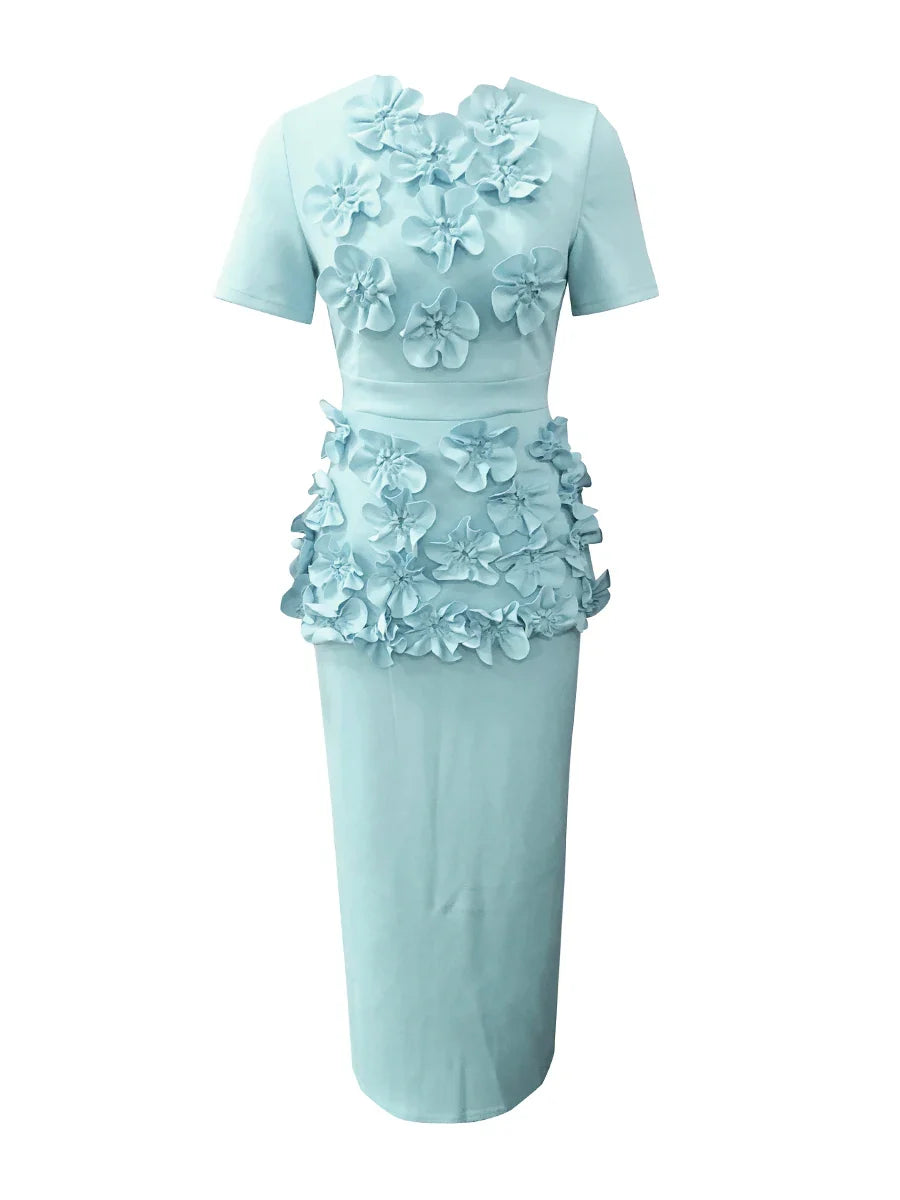 The Florentine Appliqué Skirt Set from the Everyday Luxe at Lavishly Me