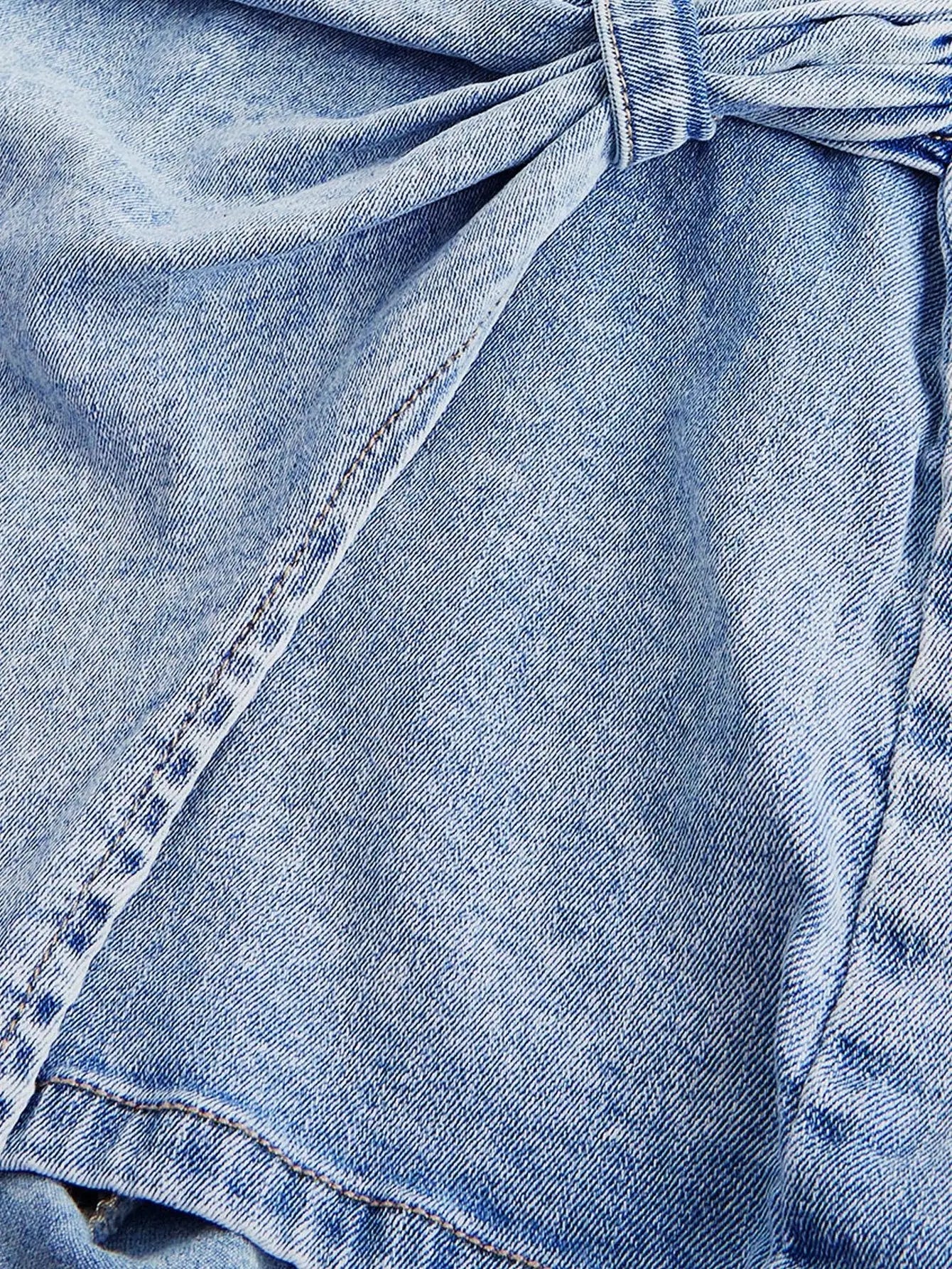 The Riviera Twist Denim Dress