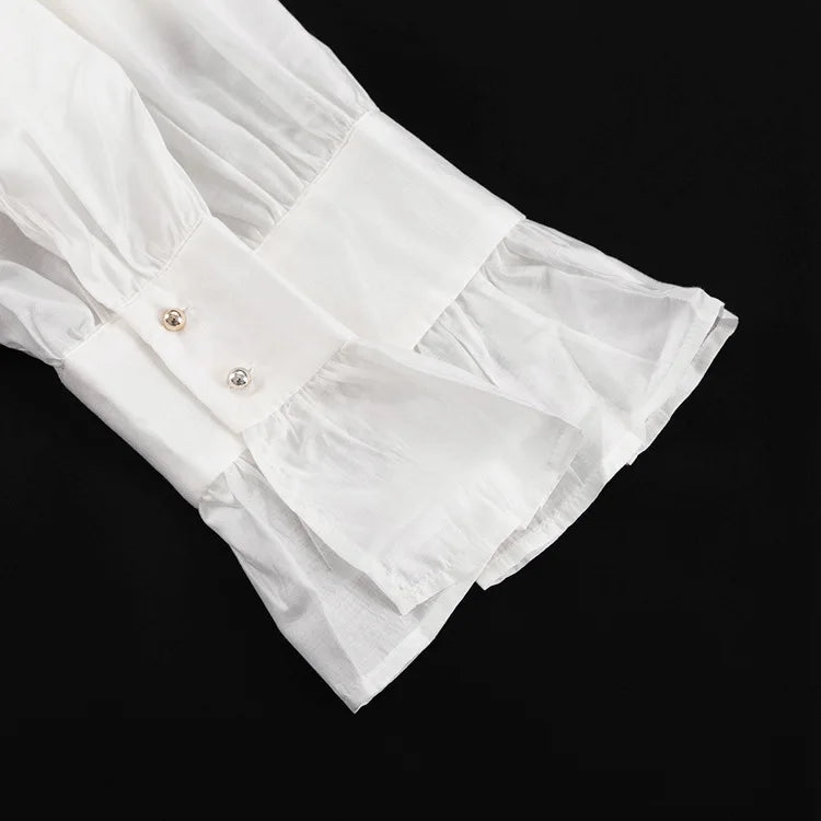 The Bellamy Flare-Sleeve Blouse from the Lavishly Me Edit at Lavishly Me