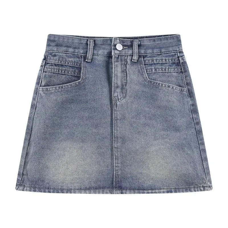 The Tribeca Vintage Denim Mini from the Denim Edit at Lavishly Me